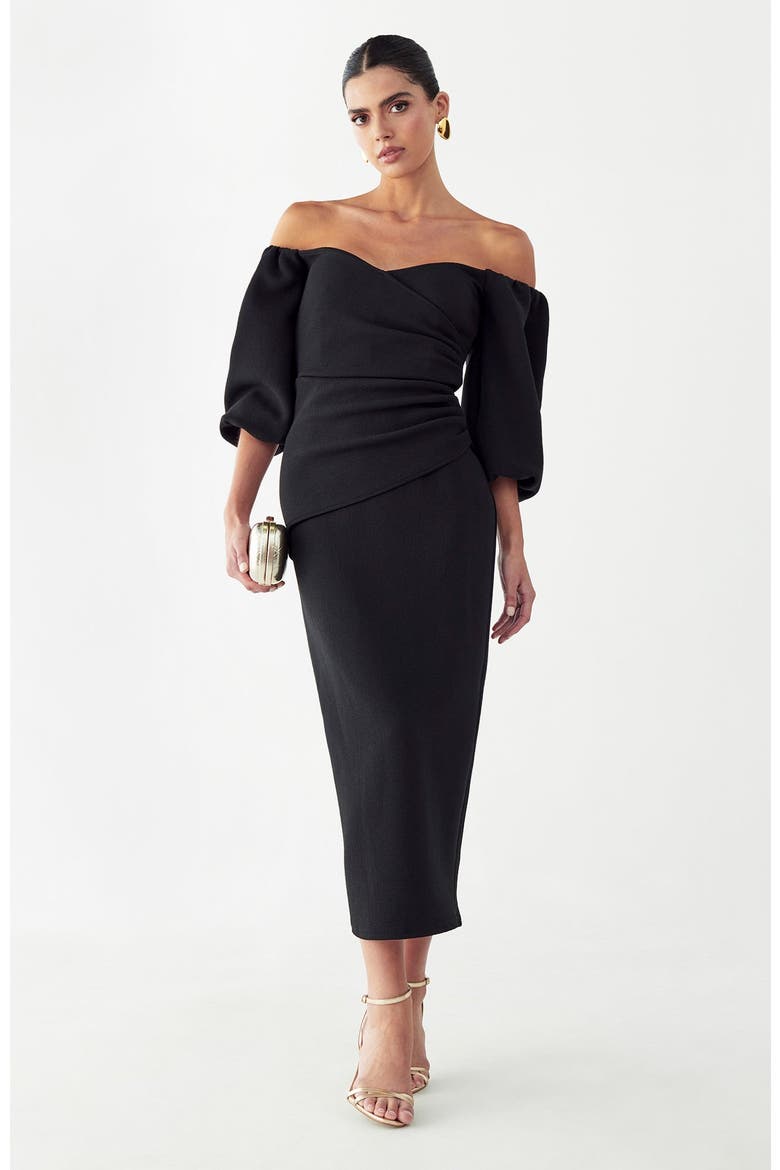 Jessamy Dress, Alternate, color, Black