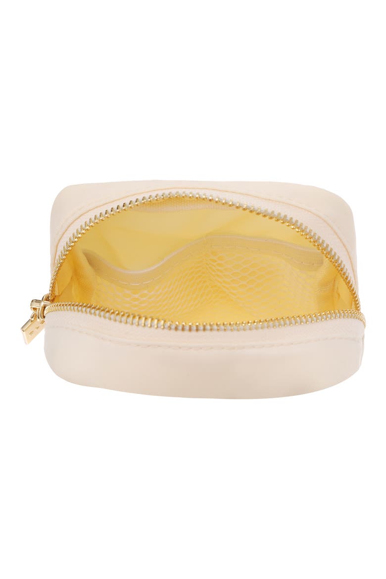 Mini Star Cosmetics Bag, Alternate, color, CREAM