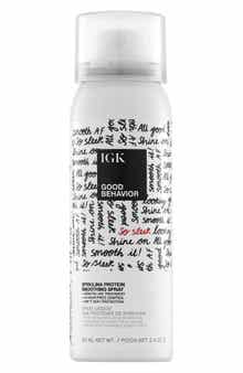 IGK Travel Size Good Behavior Spirulina Protein Prep Smoothing Spray