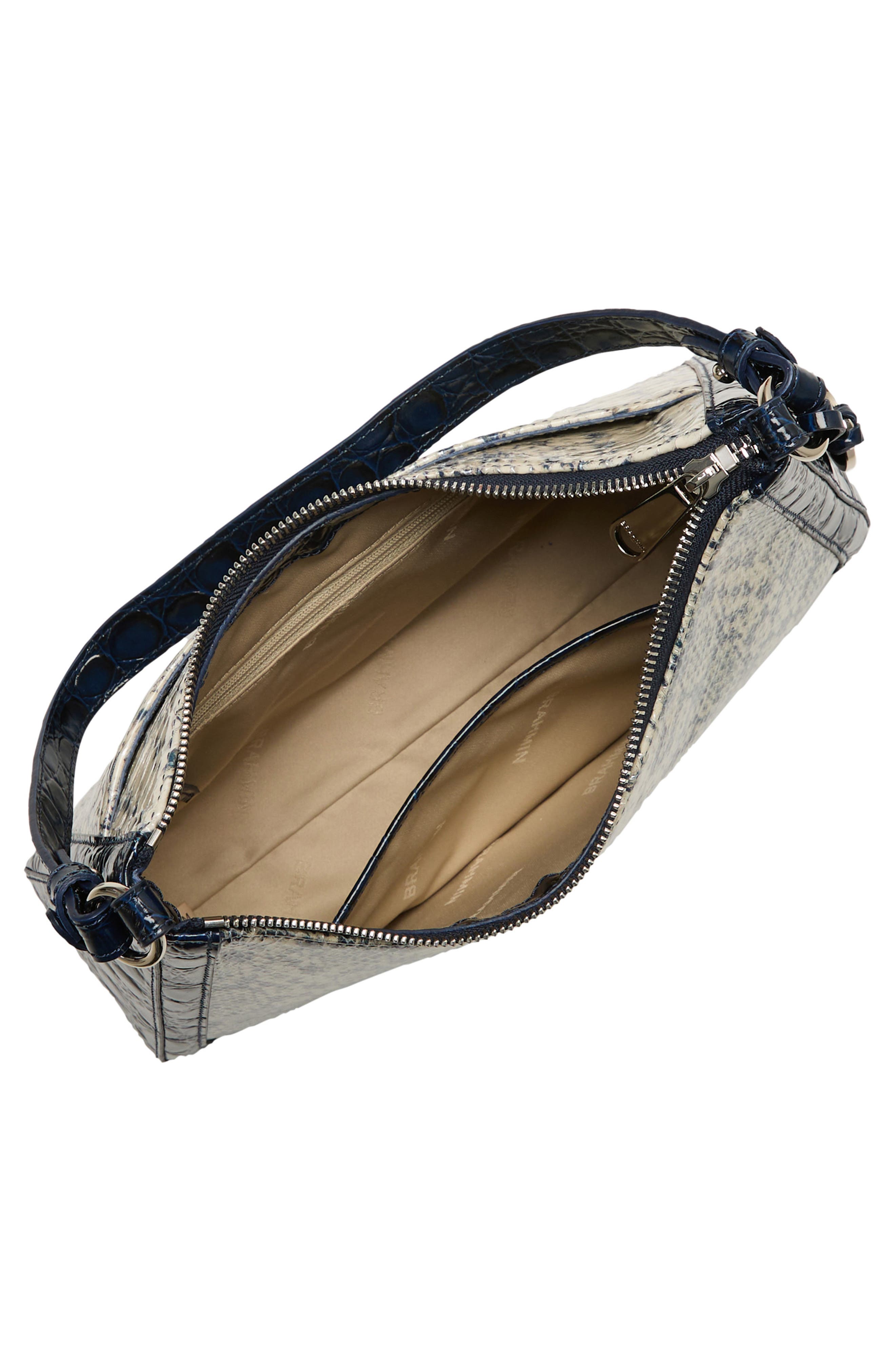 Brahmin Esme Embossed Leather Shoulder Bag, Alternate, color, 