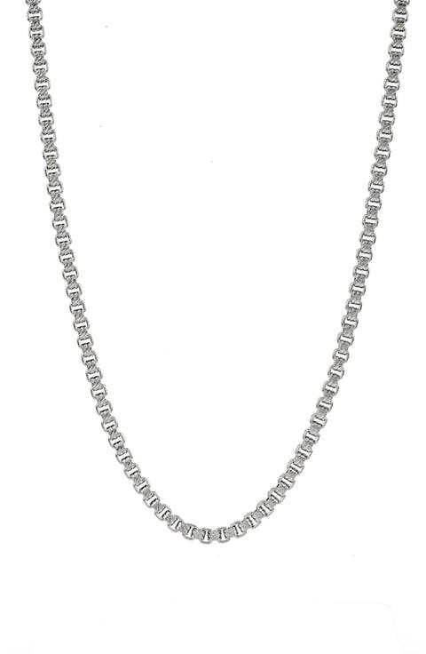 Men's Box Chain Necklace