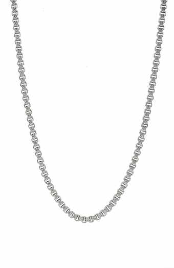 Men's Box Chain Necklace