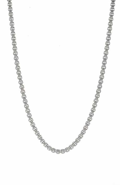 Men's Box Chain Necklace