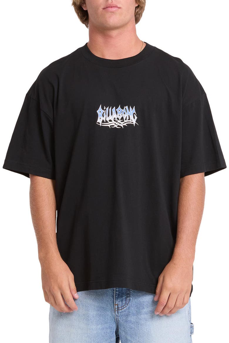 Barb OG Loose Fit Short Sleeve Performance Rashguard, Main, color, BLACK