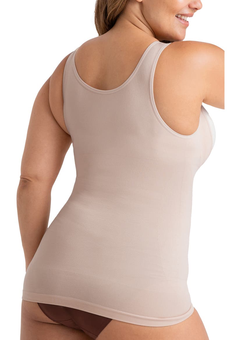Open Bust Shaper Camisole, Alternate, color, OATMEAL