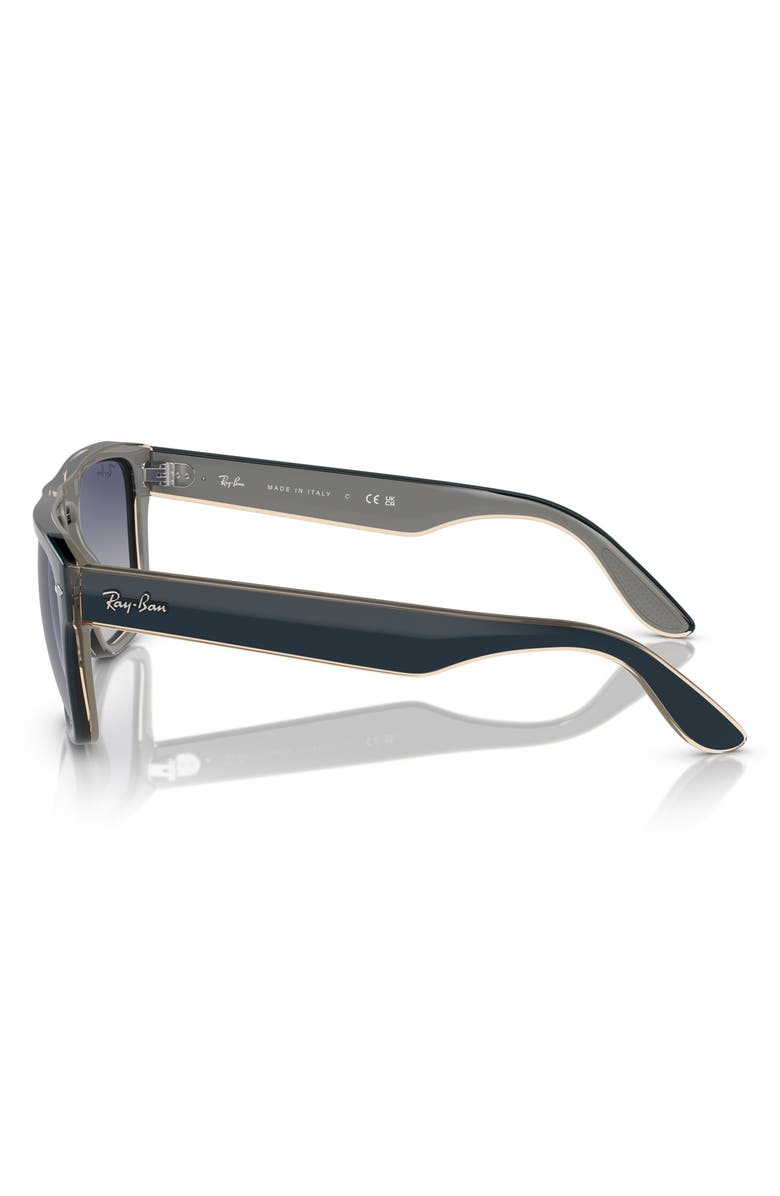 Ray-Ban 57mm Gradient Square Sunglasses, Alternate, color, 