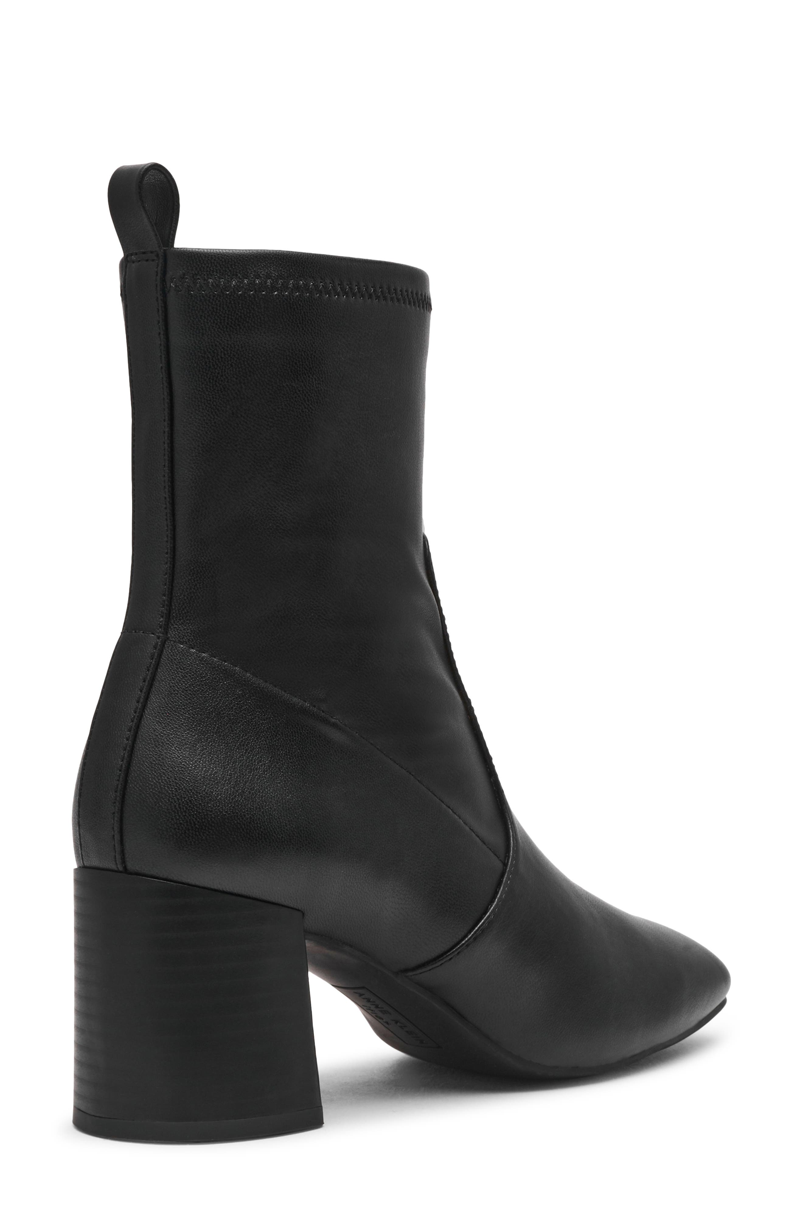 Anne Klein Lyla Bootie, Alternate, color, Black Smooth