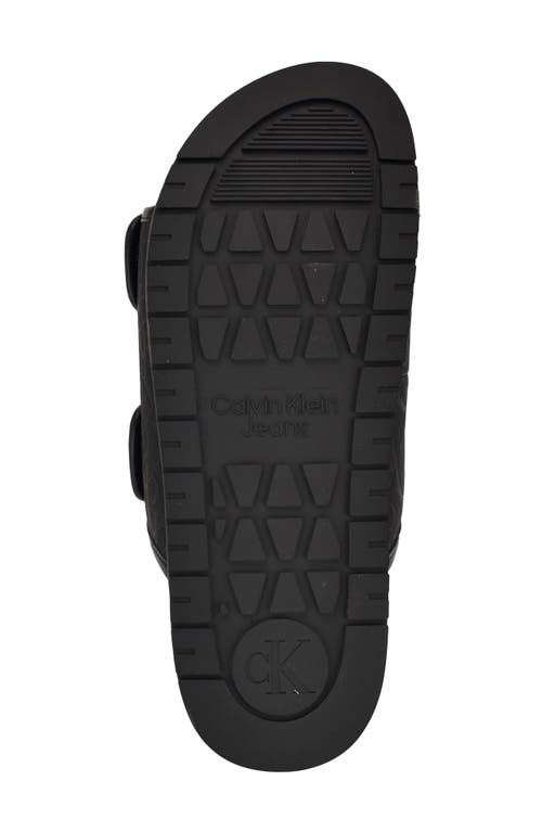 Calvin Klein Valery Slide Sandal In Black