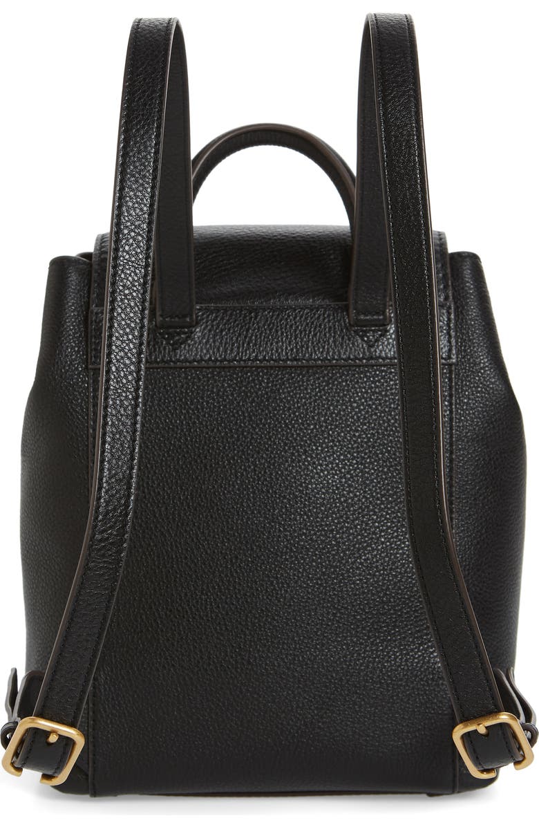 Tory Burch McGraw Leather Backpack, Alternate, color,
