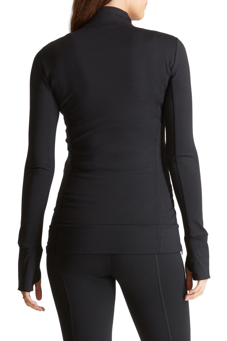 Active Maternity Jacket, Alternate, color, JET BLACK