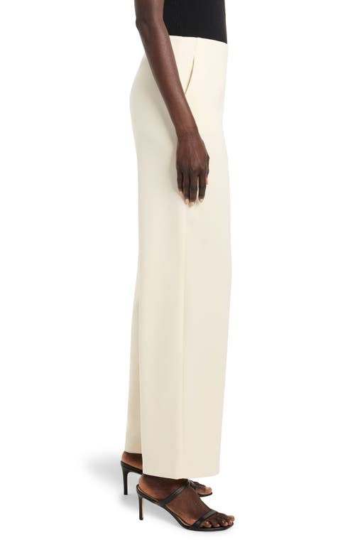 Nic + Zoe Stretch Suiting Lenox Wide Pants In Canvas In White