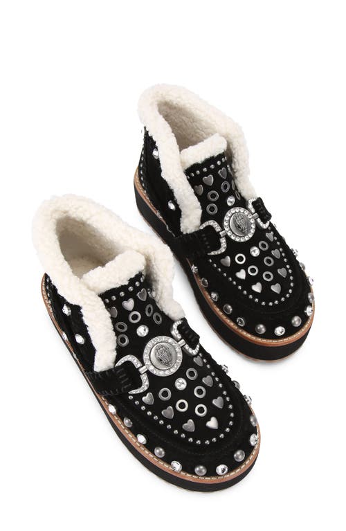 Kurt Geiger London Mansion Cozy Stud Boot In Black