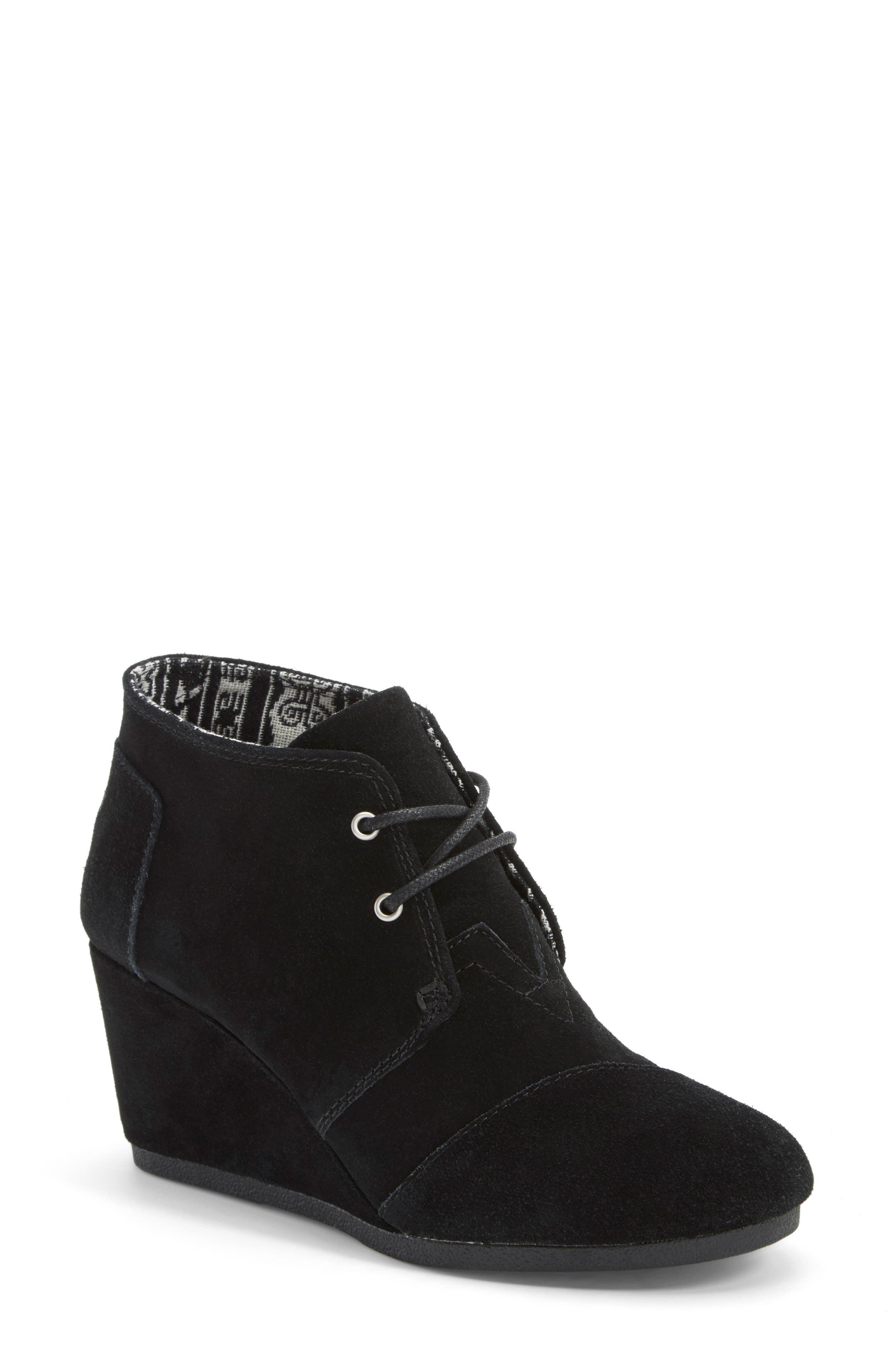 TOMS AN TEST TOMS 'Desert' Wedge Bootie, Main, color, 