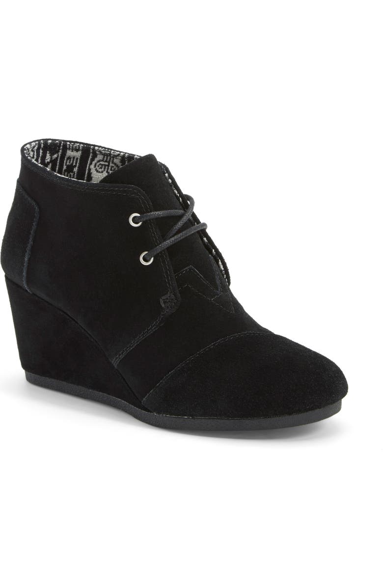 TOMS AN TEST TOMS 'Desert' Wedge Bootie, Main, color,