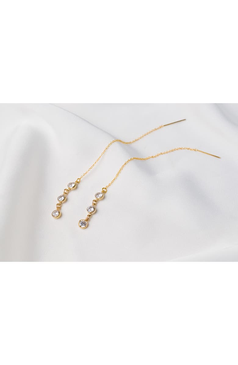 Set & Stones Lily Threader Earrings, Alternate, color,