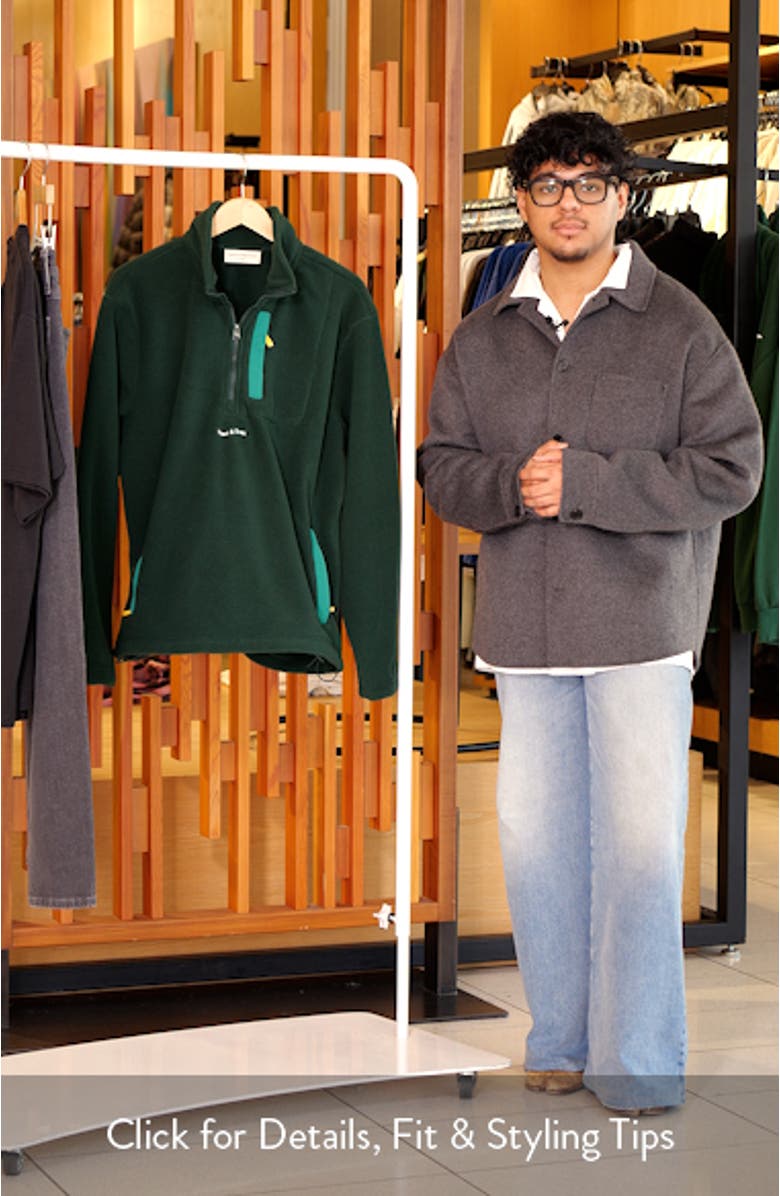 Summit Polar Fleece Quarter Zip Pullover, sales video thumbnail