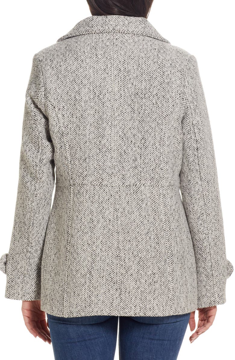 Gallery Double Breasted Peacoat, Alternate, color,