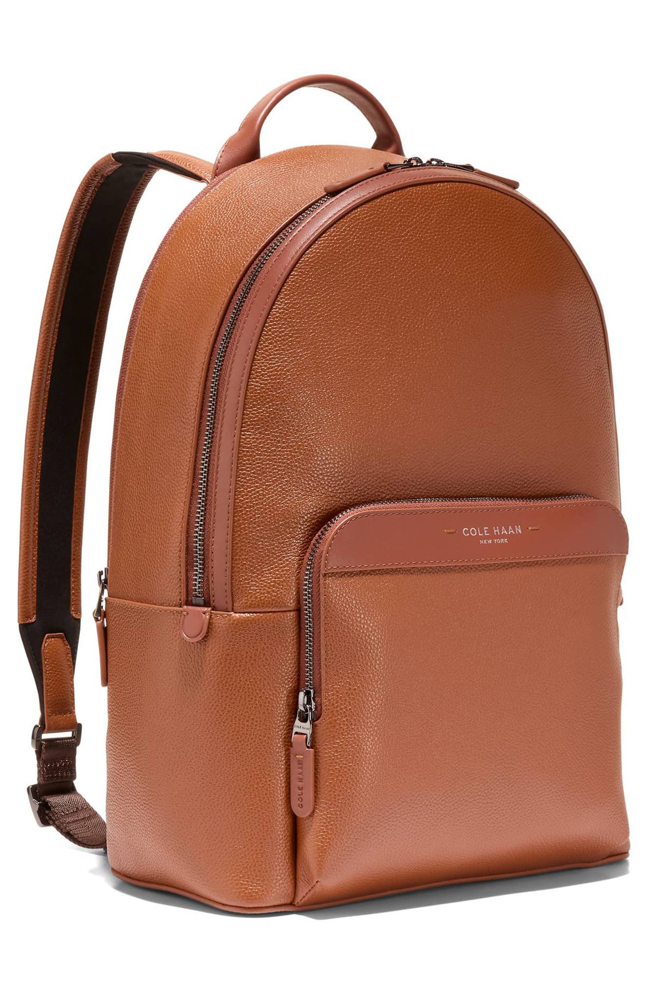 Cole Haan Damon Backpack, Alternate, color, New British Tan