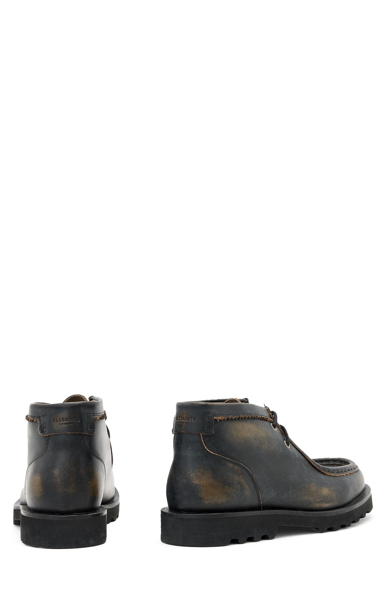 AllSaints Skiff Chukka Boot, Alternate, color, Black/ Brown