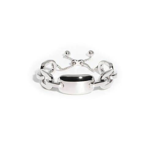 Zarux Modern Day Bracelet In Silver