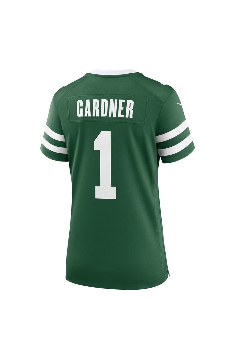 Nike Women's Nike Ahmad Sauce Gardner Legacy Green New York Jets Game Jersey, Alternate, color, Green