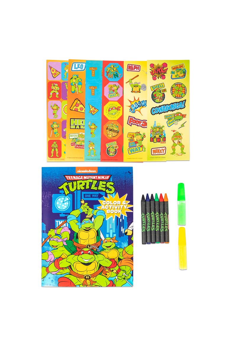 Color Activity Set, Teenage Mutant Ninja Turtles Coloring Book, Kids 5+, Alternate, color, Multicolored