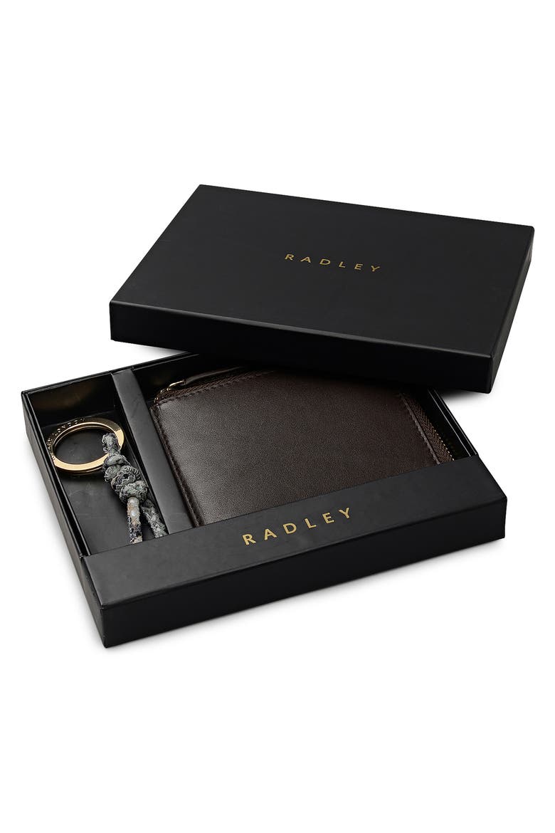 Medium Chilworth Street Card Case & Key Ring Set, Alternate, color, PINE NEEDLE