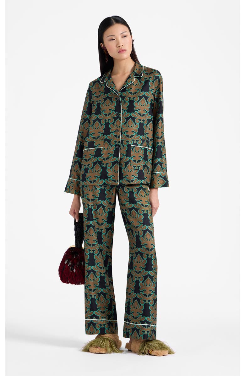 La DoubleJ Pajama Pants Herald Black, Main, color, 