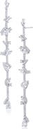 CZ by Kenneth Jay Lane Cubic Zirconia Duster Earrings