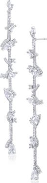 CZ by Kenneth Jay Lane Cubic Zirconia Duster Earrings