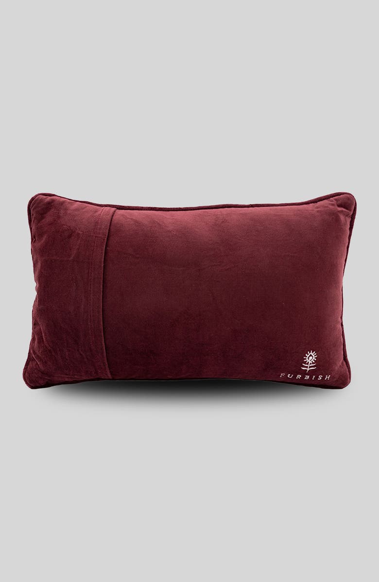 Furbish Let
s Get Merry Needlepoint Pillow, Alternate, color, Let
s Get Merry