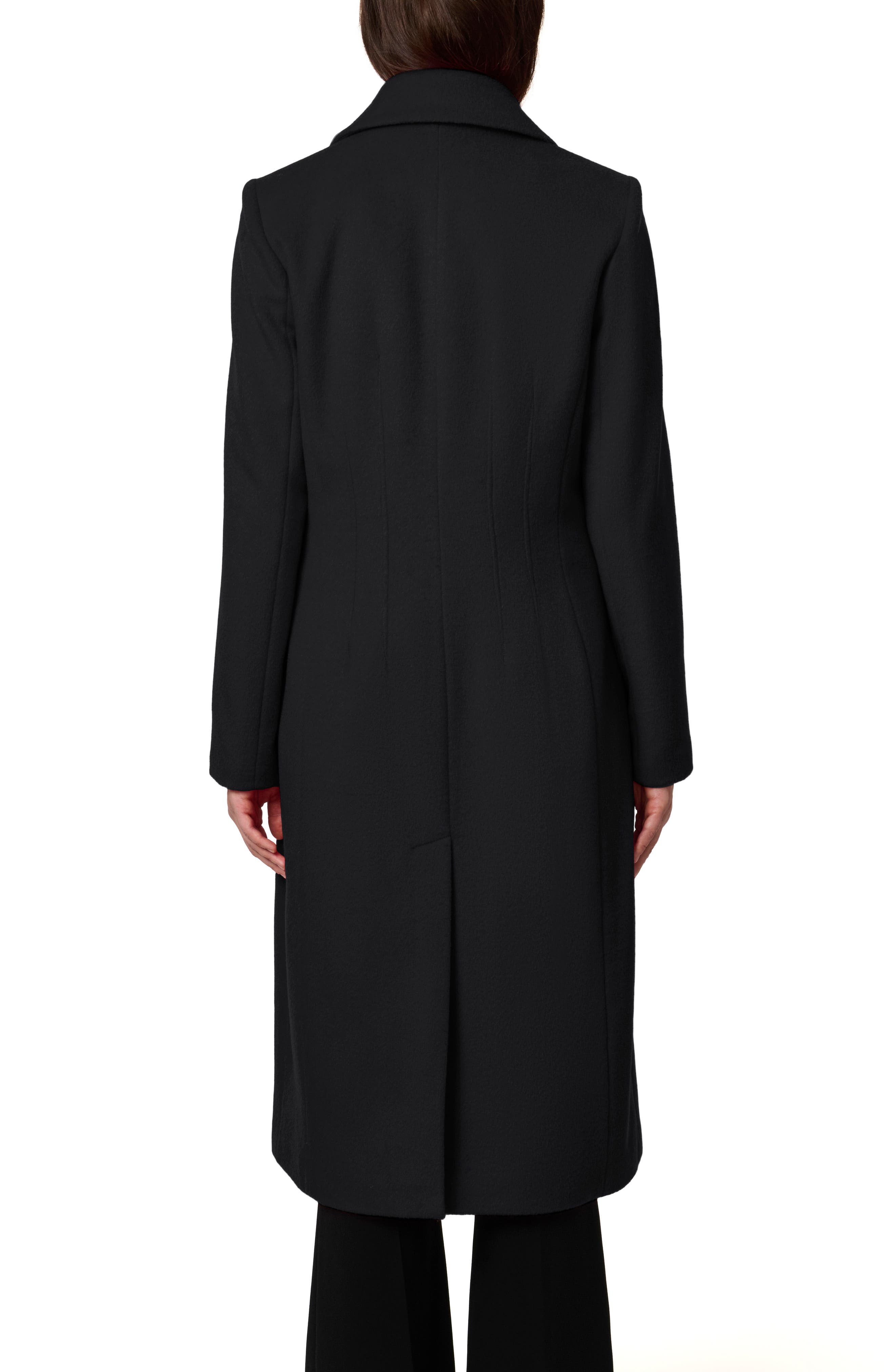 Structured Wool Blend Coat - image 2
