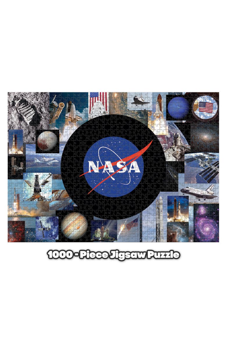 Toynk The Final Frontier NASA Space Puzzle | 1000 Piece Jigsaw Puzzle, Alternate, color, Blue