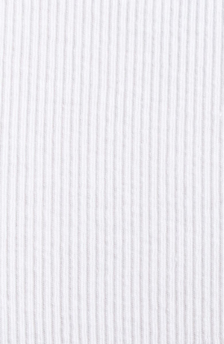 Marimekko Kedol Unikko Stretch Cotton Rib Tank, Alternate, color, Black White