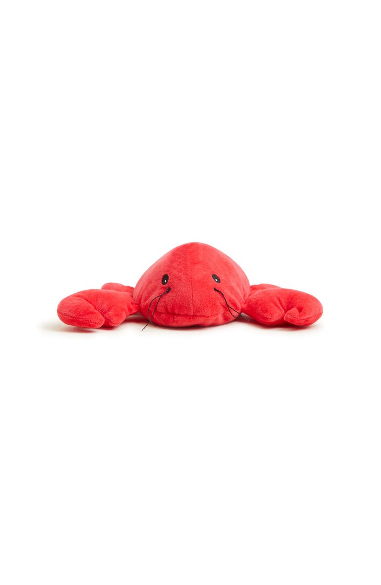 Warmies Lobster Plush Toy, Main, color, Dark Red
