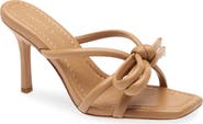Loeffler Randall Leather Bow Sandal