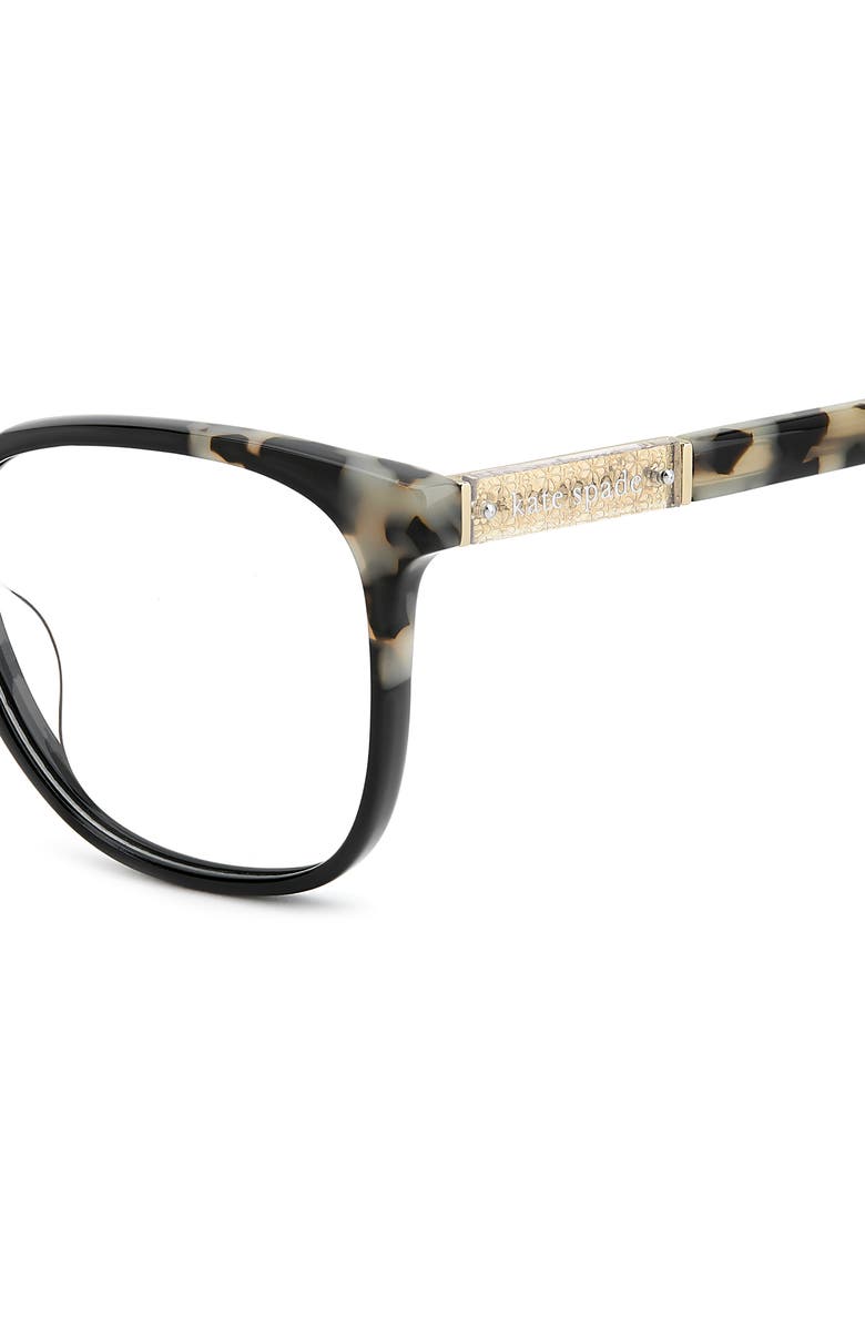 Kate Spade New York hermione 52mm square optical glasses, Alternate, color,
