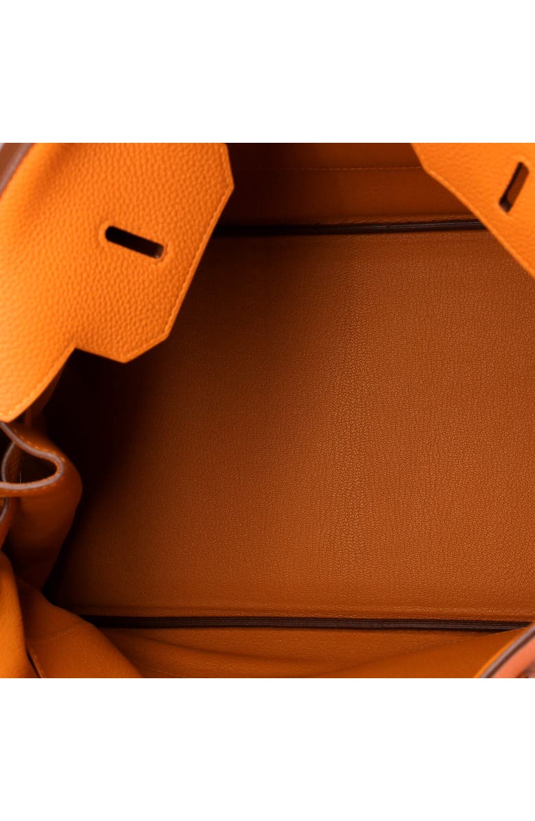 Pre-Owned Hermes Birkin Handbag Orange Togo with Palladium Hardware 35, Alternate, color, Feu