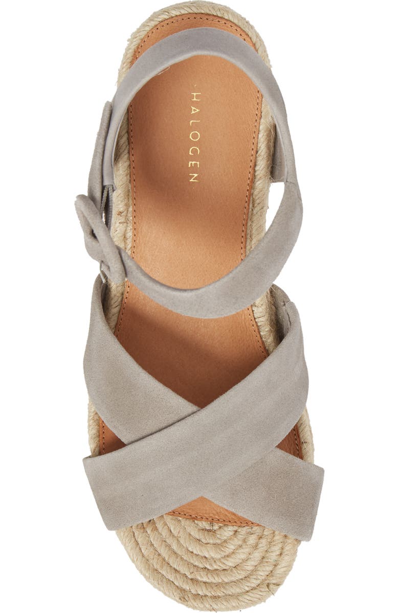 Halogen<sup>®</sup> Emery Platform Espadrille Sandal, Alternate, color,