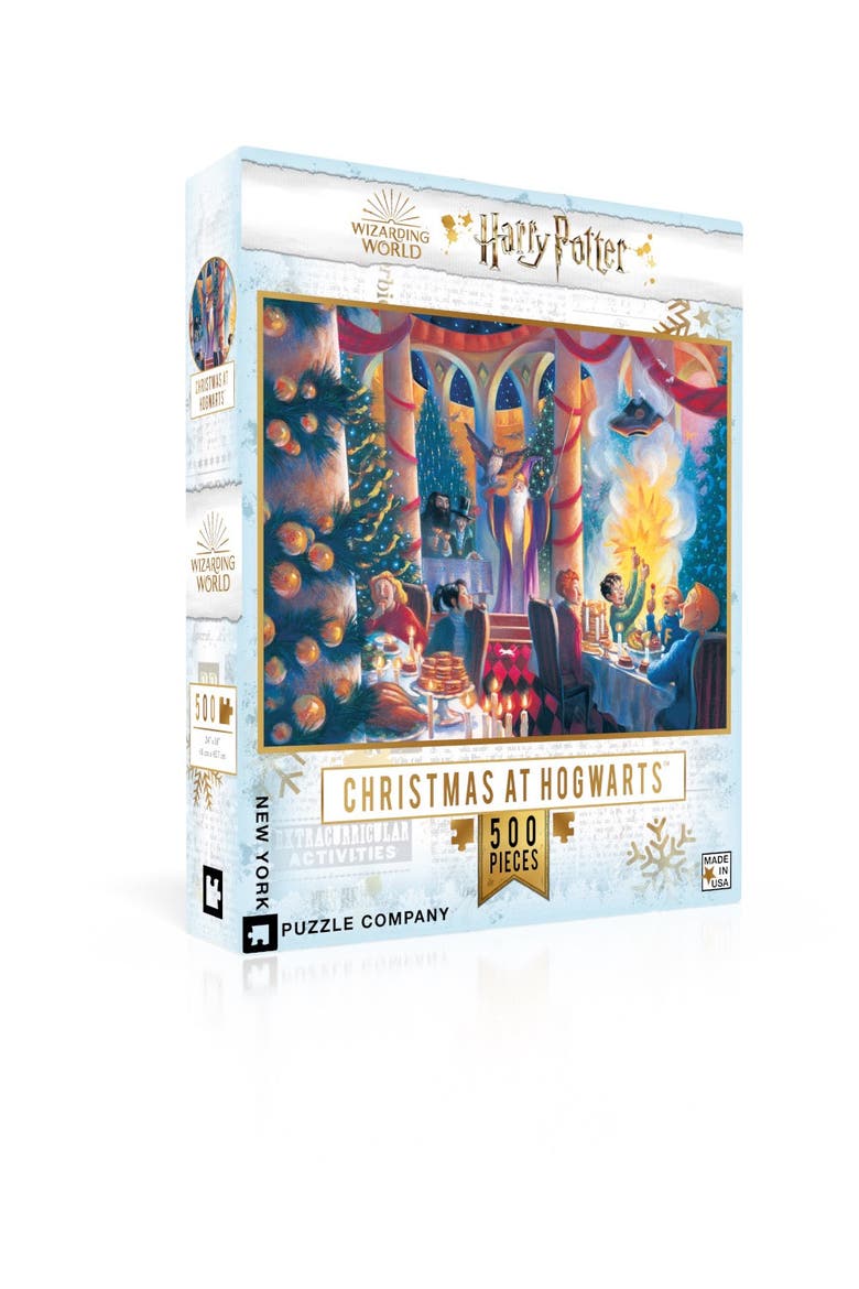 Christmas at Hogwarts 500 500 Piece Puzzle, Alternate, color, No Color