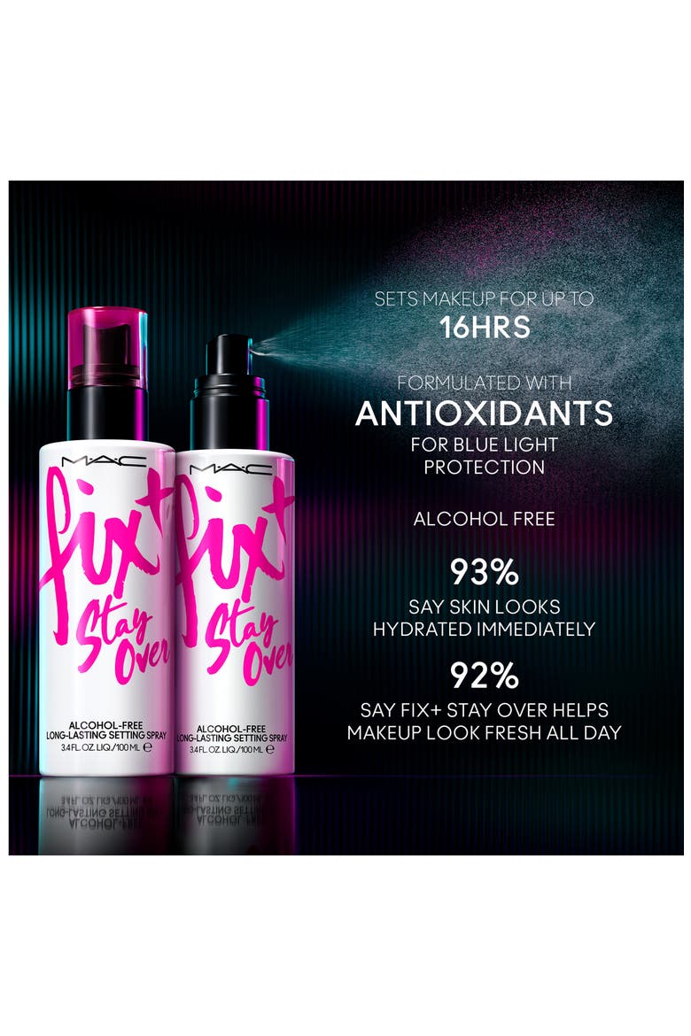Fix+ Stay Over Alcohol-Free Longwear Setting Spray, Alternate, color, NO COLOR