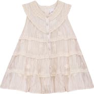 Clô Woven Dress with Lace trimmed