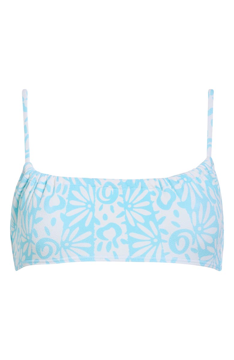 Billabong Mila Happy Dance Bralette Bikini Top, Main, color, Shady Sky