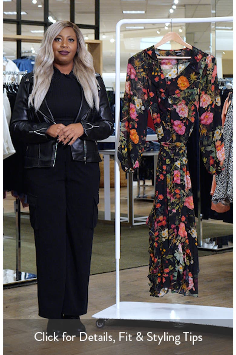 Macie Floral Tie Waist Maxi Dress video