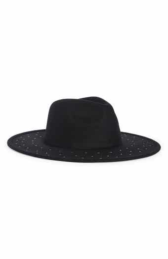Studded Panama Hat