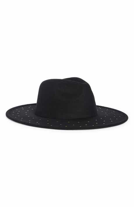 Studded Panama Hat