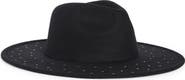 BCBG Studded Panama Hat