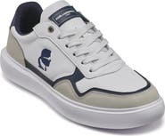 KARL LAGERFELD PARIS Side Karl Profile Embroidered Low Top Sneaker