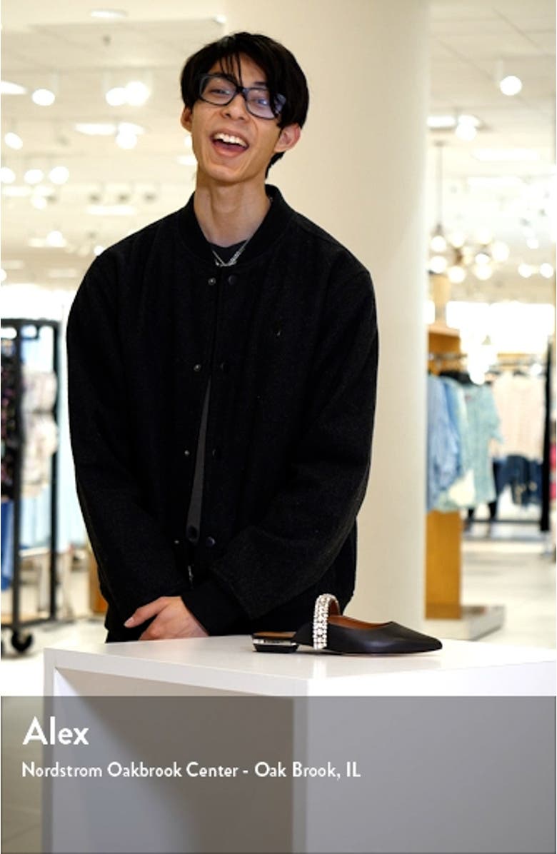 Princely Crystal Embellished Mule, sales video thumbnail