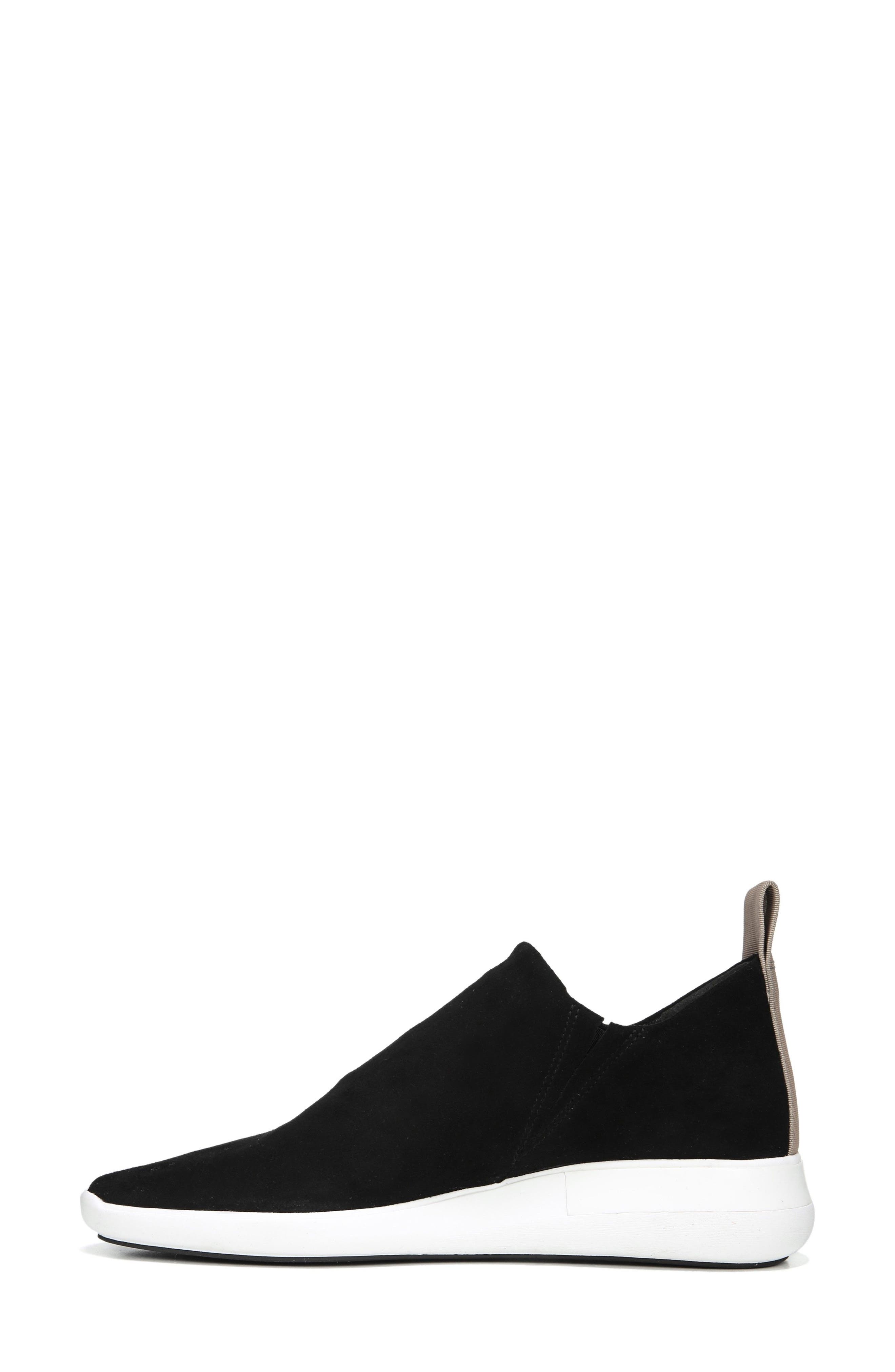 Marlow Slip-On Sneaker, Alternate, color, BLACK SUEDE